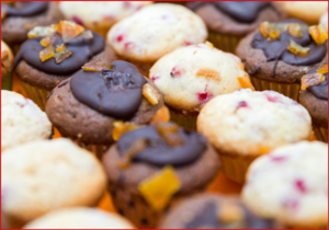 Nachspeise Fingerfood - Muffins