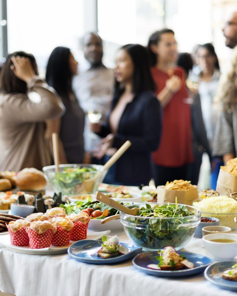 Brunch Choice Crowd Dining Food Options Eating Concept Brunch Choice Crowd Dining Food Options Eating Concept